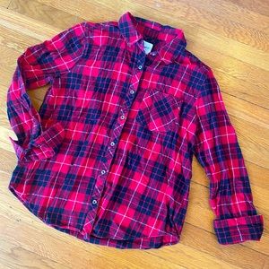 Red and black Forever21 flannel